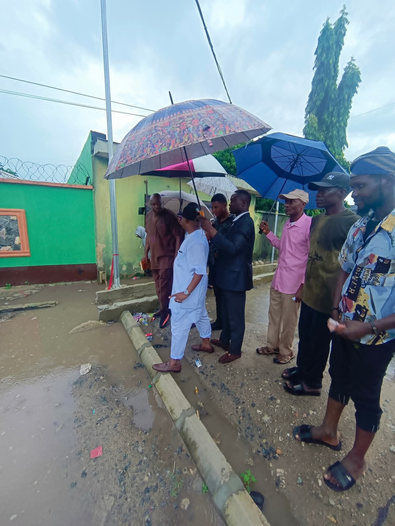 HON. OLOWA INSPECTS ONGOING AND PROPOSED INFRASTRUCTURAL PROJECTS ACROSS IBEJU-LEKKI