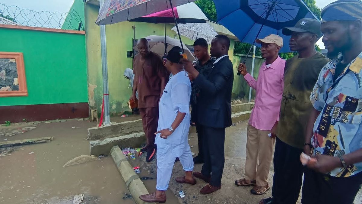 HON. OLOWA INSPECTS ONGOING AND PROPOSED INFRASTRUCTURAL PROJECTS ACROSS IBEJU-LEKKI