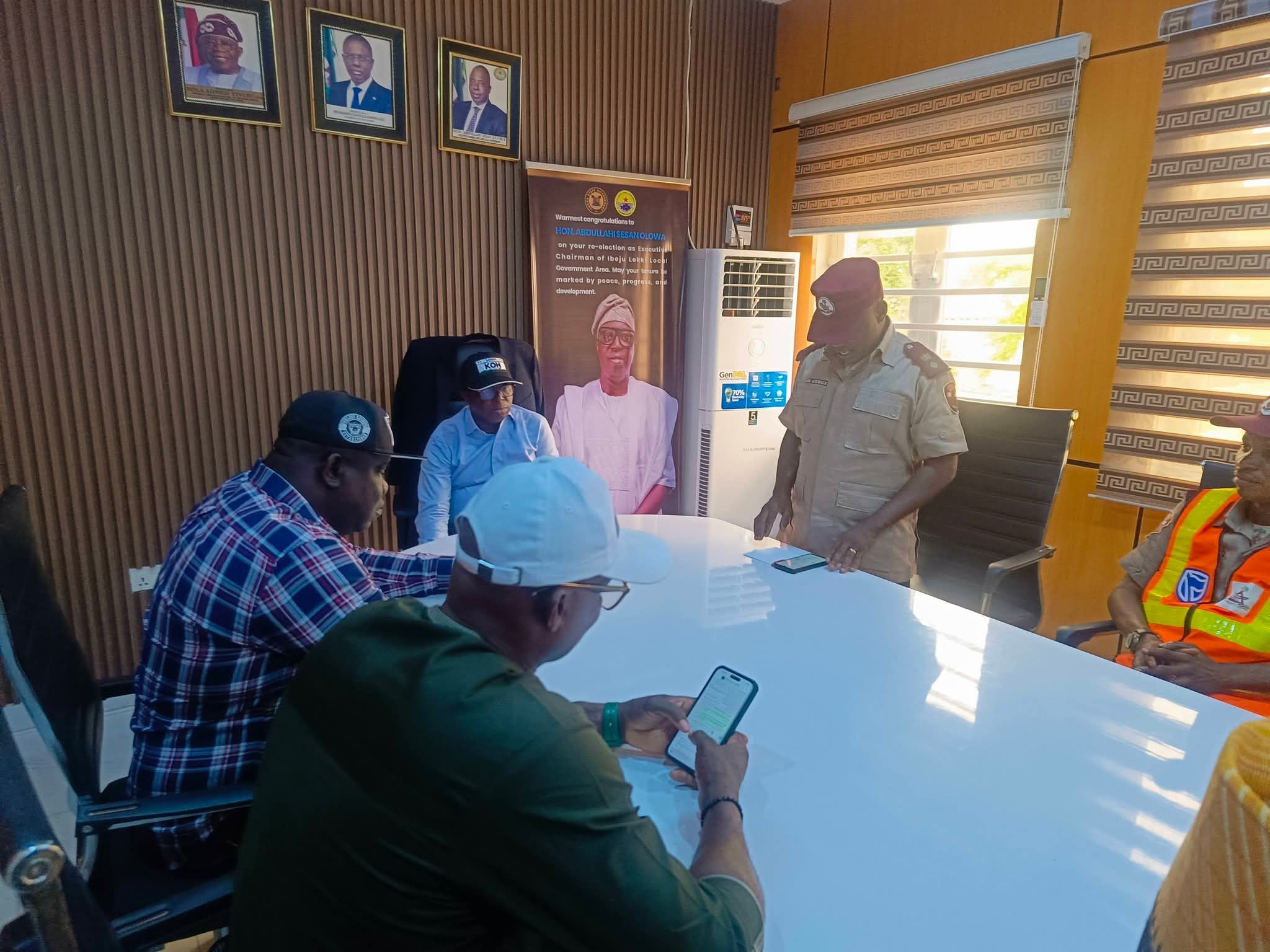 REACTIVE RESPONSE TO PROACTIVE ROAD SAFETY: FRSC AND IBEJU-LEKKI COUNCIL DEEPEN COLLABORATION