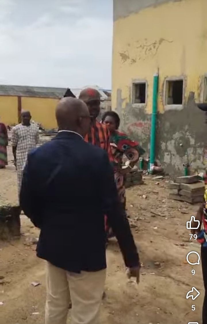 OLOWA INSPECTS ONGOING RENOVATION OF SAINT PETER'S ANGLICAN PRIMARY SCHOOL, REAFFIRMS COMMITMENT TO QUALITY ED