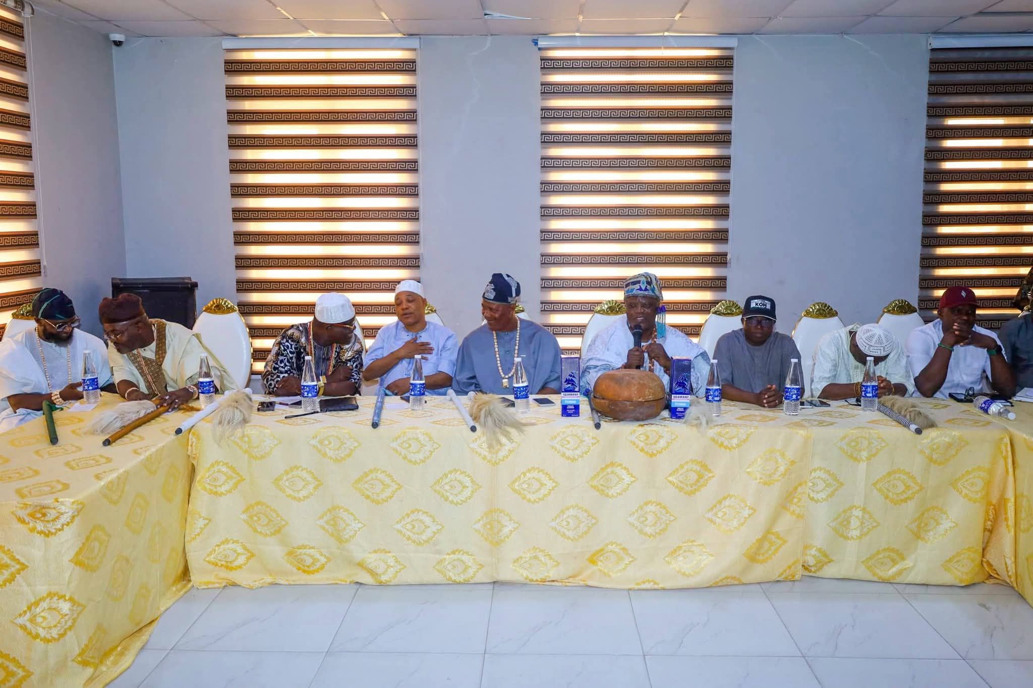COMMUNIQUÉ ON SECURITY ENGAGEMENT WITH THE IBEJU-LEKKI COUNCIL OF OBAS AND CHIEFS
