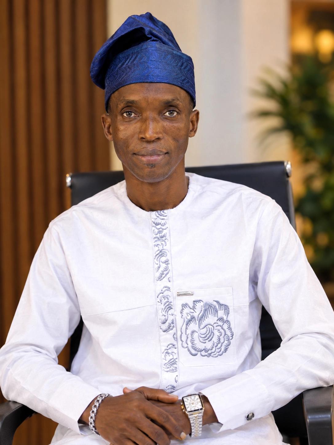 Hon. Balogun Abdul-waliu Oluwagbemi, Supervisor for Budget, Planning & Statistics