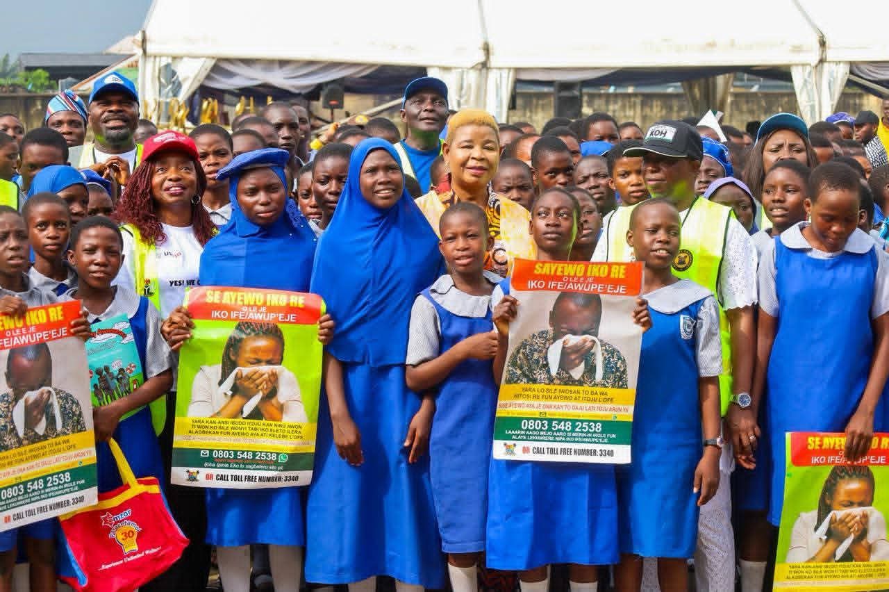LAGOS FIRST LADY TAKES TUBERCULOSIS CAMPAIGN TO IBEJU-LEKKI, OLOWA CALLS FOR GREATER INVESTMENT IN PREVENTIVE 