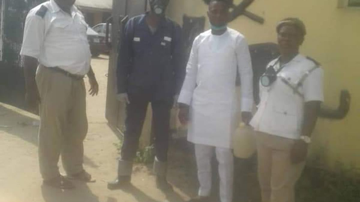 Ibeju-Lekki Local Government activities report on Decontamination/disinfection exercise against the spread of Covid-19