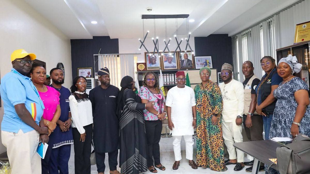 LAGOS STATE PRIMARY HEALTH CARE BOARD (LSPHCB) AND PARTNERS PAY COURTESY VISIT TO CHAIRMAN OF CONFERENCE 57, HON. ABDULLAHI SESAN OLOWA, ON UPCOMING MEASLES-RUBELLA INTEGRATED CAMPAIGN, RETREAT, AND PRIMARY HEALTH CARE PRIORITIES