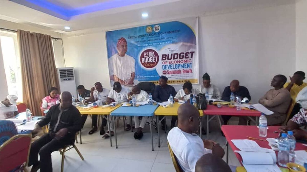 IBEJU-LEKKI LOCAL GOVERNMENT YEAR 2023 BUDGET OF 'ECONOMIC DEVELOPMENT AND SUSTAINABLE GROWTH' RETREAT