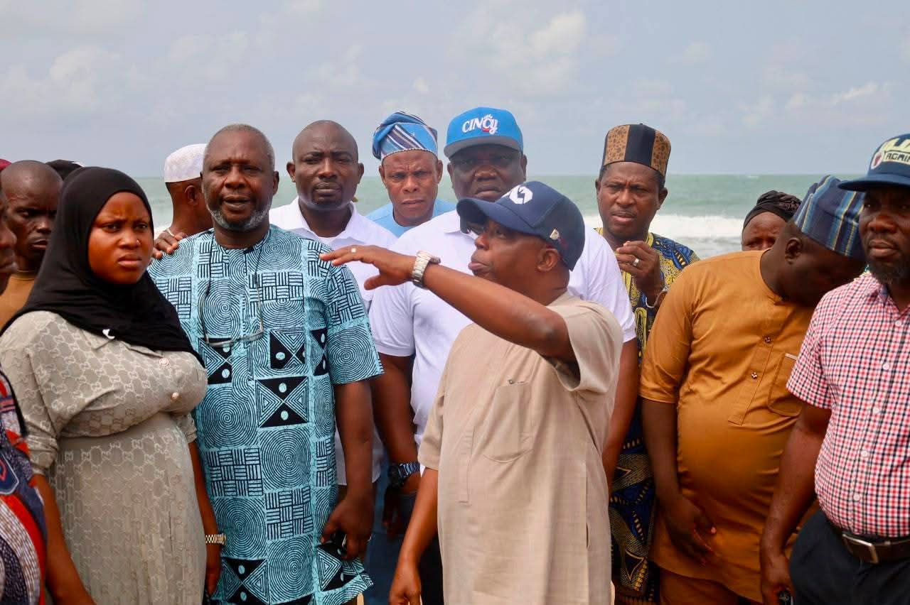 AKODO FLOOD CHALLENGE: CHAIRMAN OLOWA ASSESSES SITUATION, REITERATES ADMINISTRATION'S RESPONSIVENESS