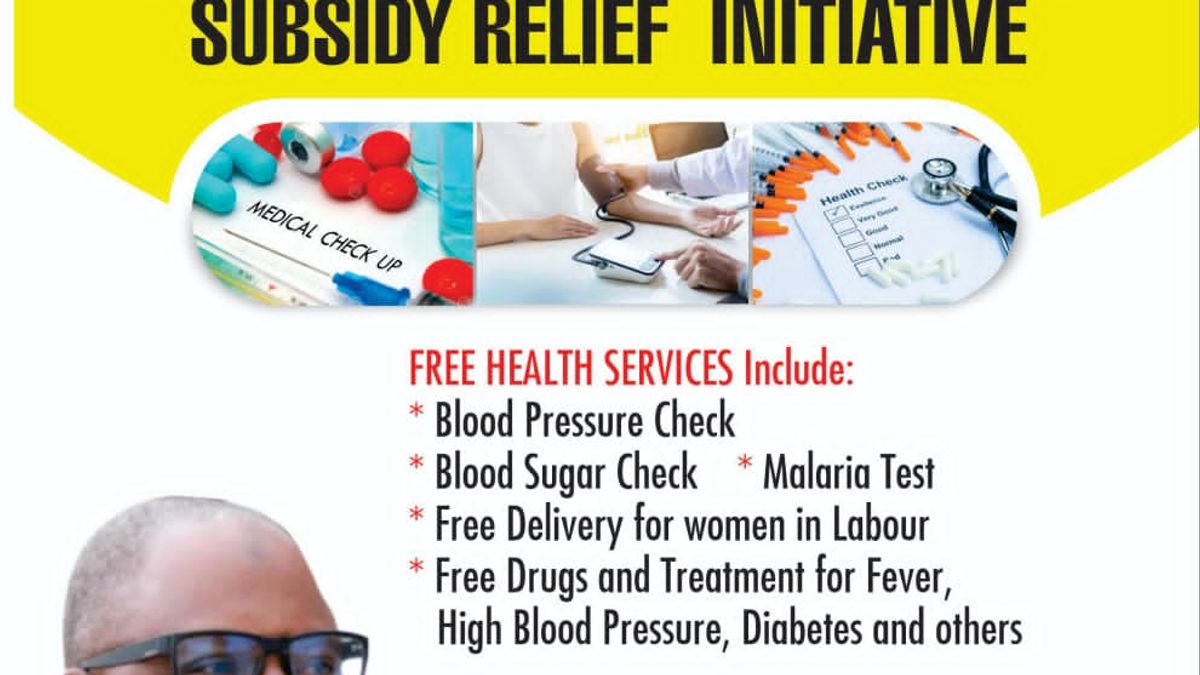 IBEJU-LEKKI SUBSIDY RELIEF INITIATIVE: MEDICAL PALLIATIVES FLAGS OFF IN PHCs.