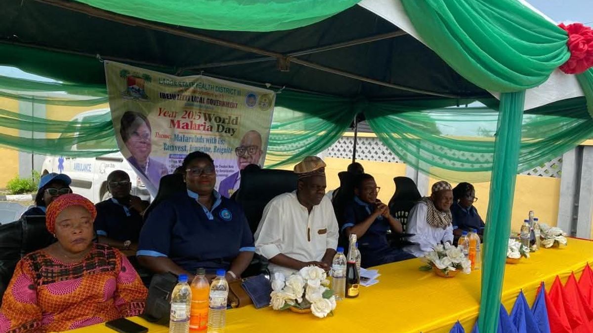 IBEJU LEKKI LOCAL GOVERNMENT AND LAGOS STATE HEALTH DISTRICT 3, COMMEMORATES WORLD MALARIA DAY