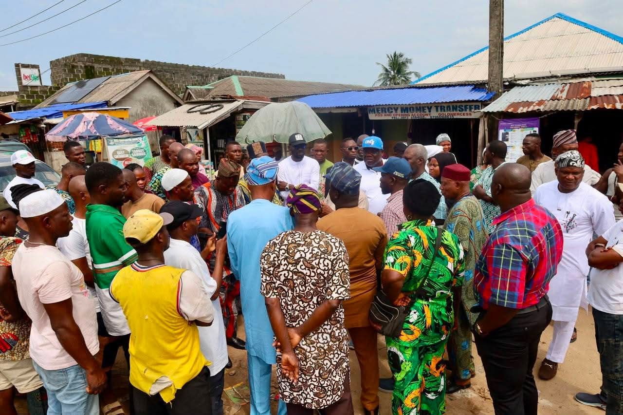 AKODO FLOOD CHALLENGE: CHAIRMAN OLOWA ASSESSES SITUATION, REITERATES ADMINISTRATION'S RESPONSIVENESS