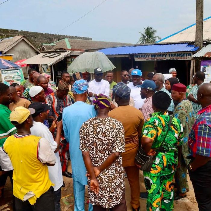 AKODO FLOOD CHALLENGE: CHAIRMAN OLOWA ASSESSES SITUATION, REITERATES ADMINISTRATION'S RESPONSIVENESS