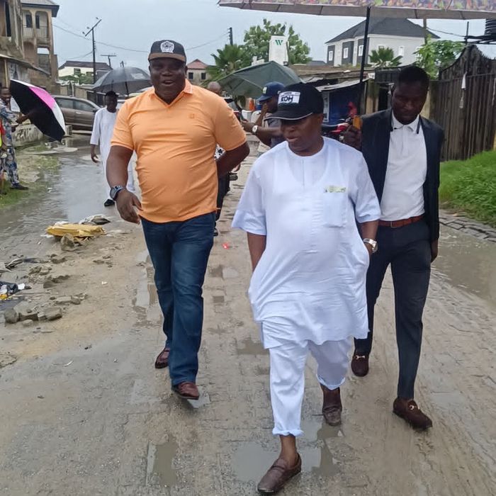 HON. OLOWA INSPECTS ONGOING AND PROPOSED INFRASTRUCTURAL PROJECTS ACROSS IBEJU-LEKKI