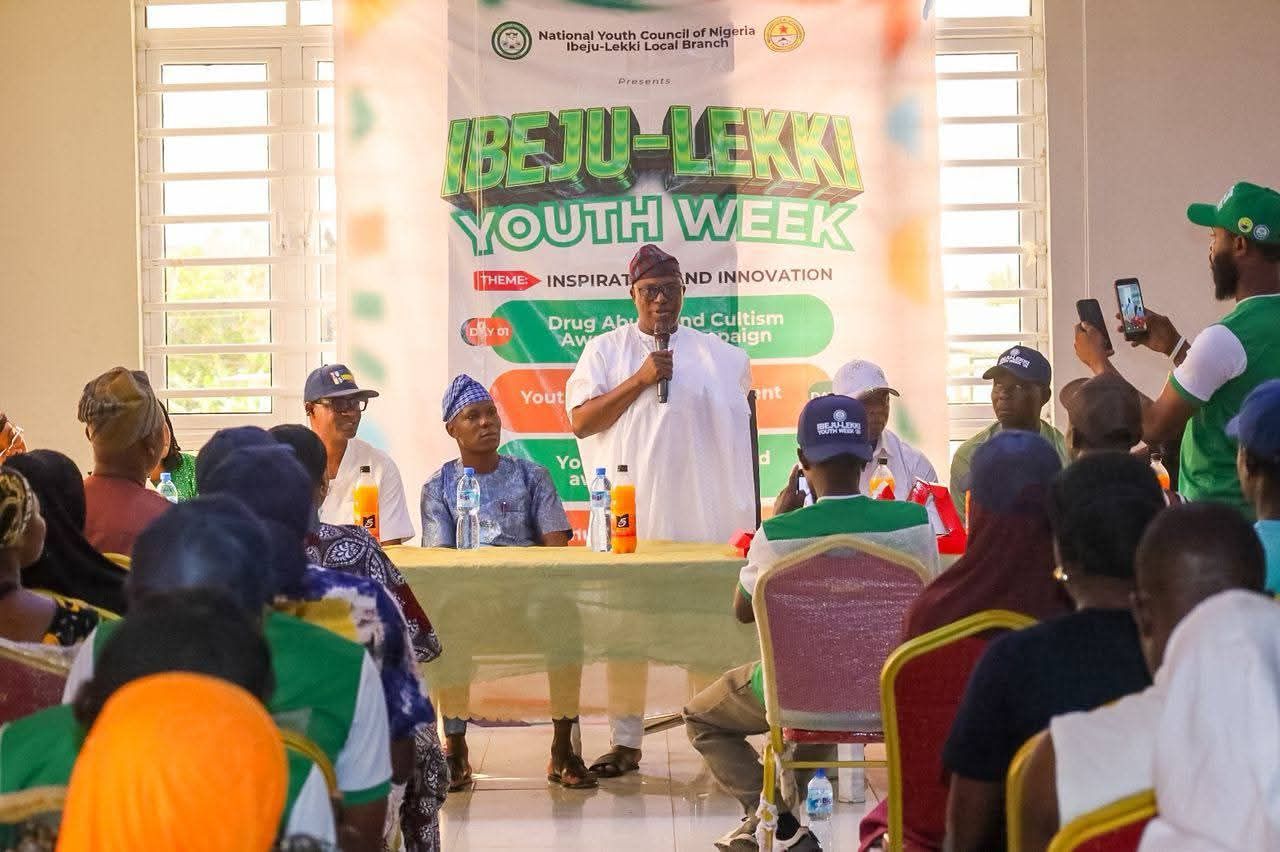 HON. OLOWA CHARGES YOUTH TO REMAIN FOCUSED, DISCIPLINED, HAILS NYCN IBEJU-LEKKI CHAPTER