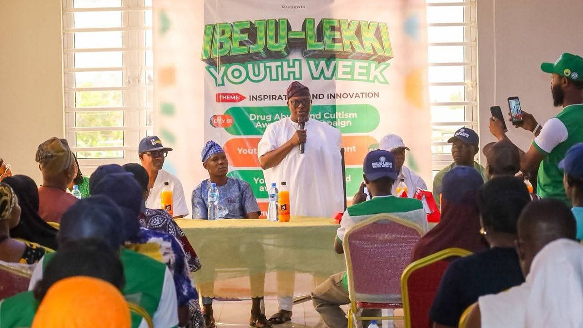 HON. OLOWA CHARGES YOUTH TO REMAIN FOCUSED, DISCIPLINED, HAILS NYCN IBEJU-LEKKI CHAPTER