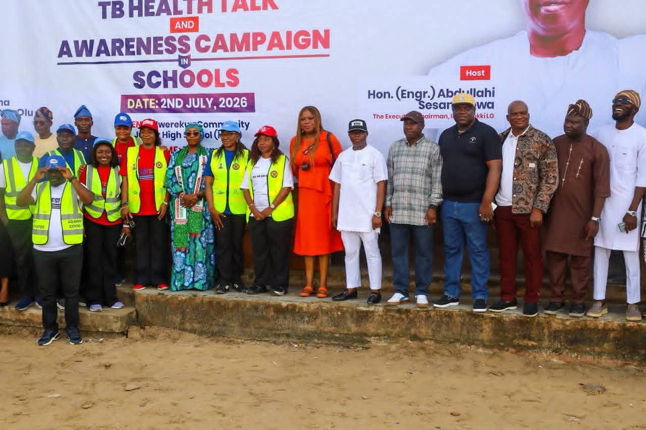 LAGOS FIRST LADY TAKES TUBERCULOSIS CAMPAIGN TO IBEJU-LEKKI, OLOWA CALLS FOR GREATER INVESTMENT IN PREVENTIVE 