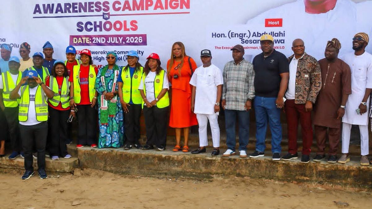 LAGOS FIRST LADY TAKES TUBERCULOSIS CAMPAIGN TO IBEJU-LEKKI, OLOWA CALLS FOR GREATER INVESTMENT IN PREVENTIVE