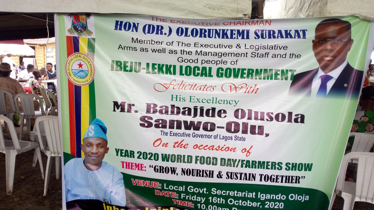 YEAR 2020 WORLD FOOD DAY CELEBRATION