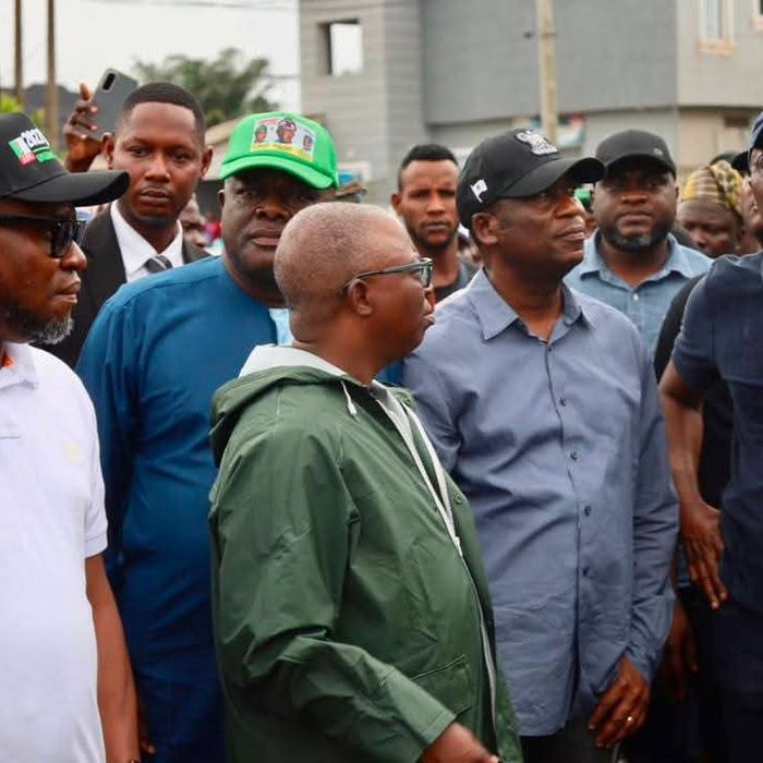 OLOWA RECEIVES SANWO-OLU, DEPUTY GOVERNOR, OTHERS AS LAGOS INTENSIFIES FLOOD RESPONSE IN GBETU-IWEREKUN
