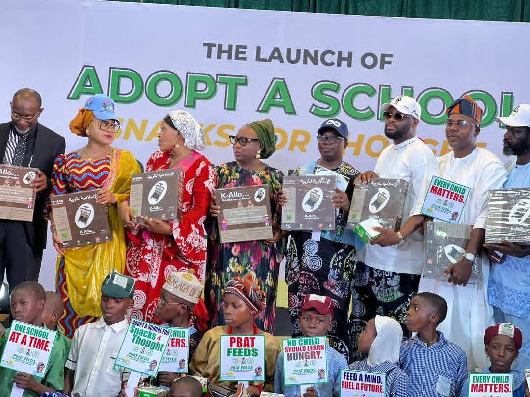 OLOWA ATTENDS OFFICIAL LAUNCH OF 'SNACKS FOR THOUGHT' SCHOOL BREAKFAST INITIATIVE