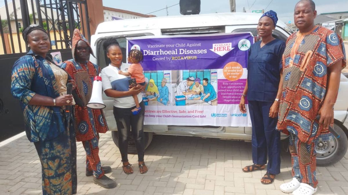 IBEJU-LEKKI LG. EMBARKS ON ROTAVIRUS VACCINATION TO PREVENT DIARRHOEAL IN CHILDREN.