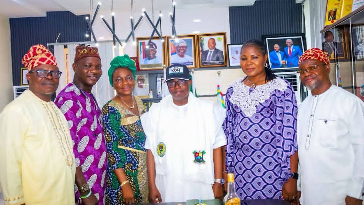 ASSOCIATION OF LOCAL GOVERNMENT INTERNAL AUDITORS VISITS IBEJU-LEKKI CHAIRMAN