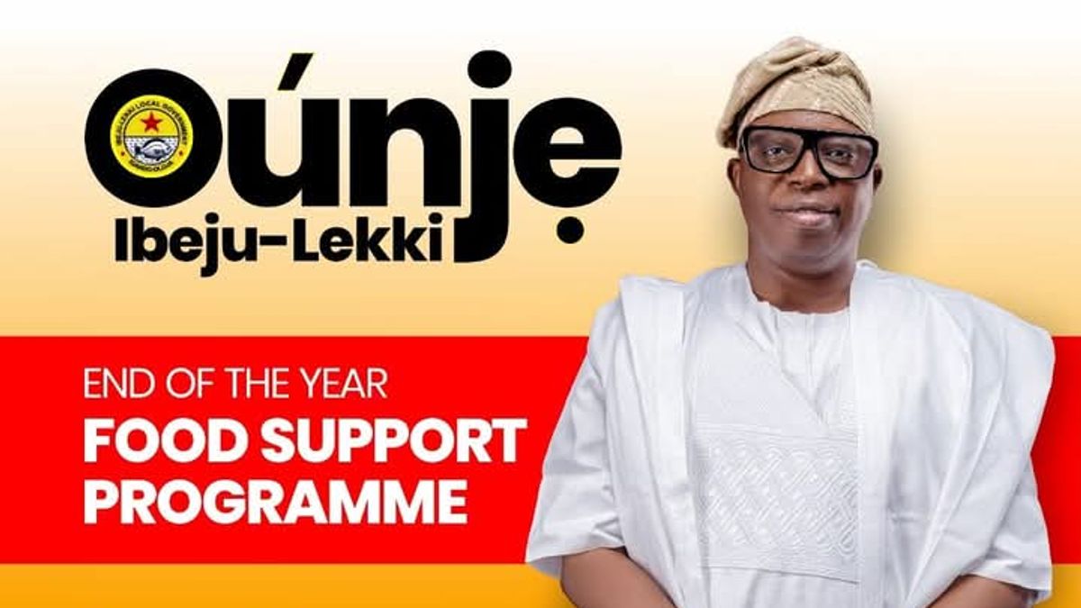 OUNJE IBEJU-LEKKI: END OF YEAR FOOD SUPPORT PROGRAM