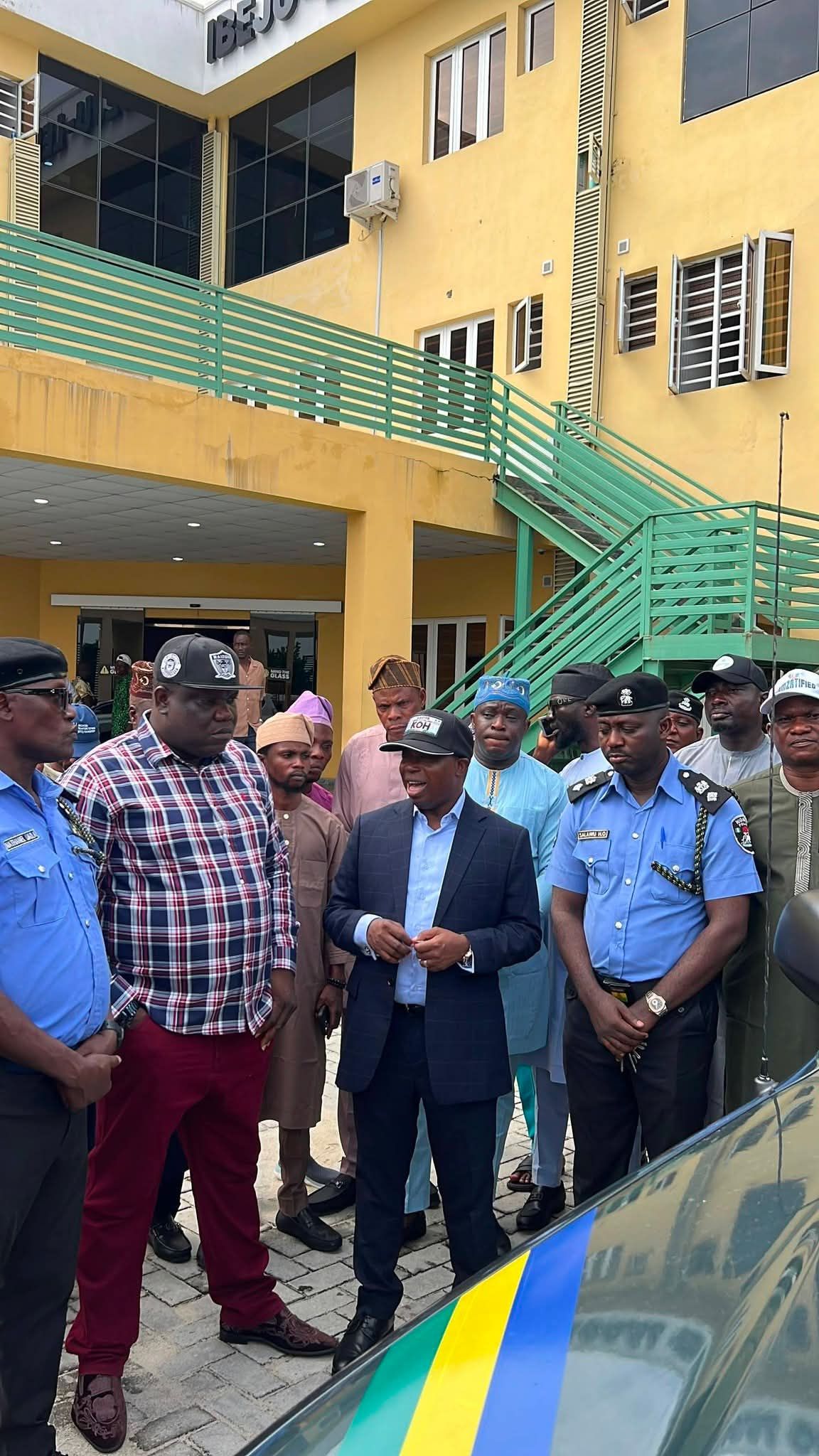 AS IBEJU-LEKKI EXPANDS, OLOWA STRENGTHENS POLICING WITH TOYOTA TACOMA FOR ELEKO BEACH DIVISION