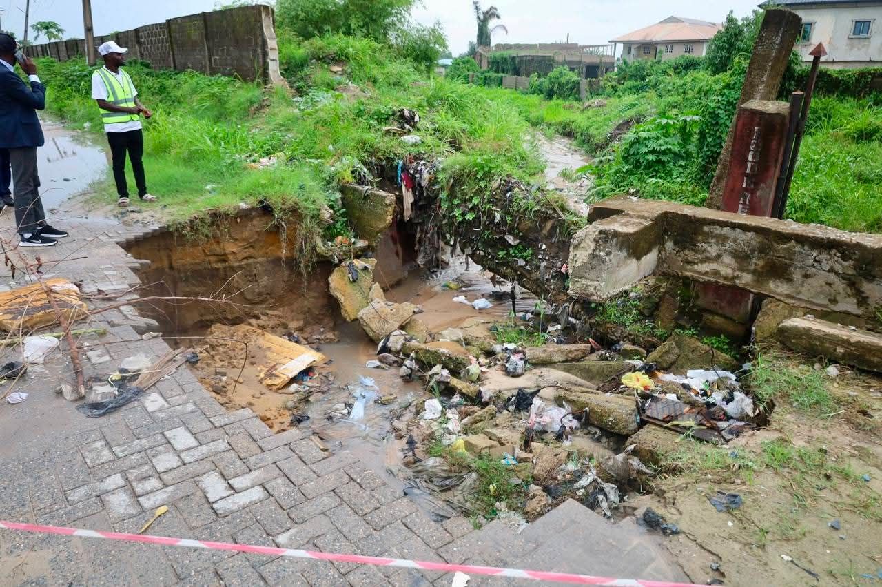UPDATE ON THE AFFECTED SECTION OF OLOGUNFE-CONTAINER ROAD