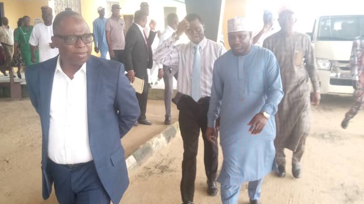 THE HEALTH COMMITTEE OF THE LAGOS STATE HOUSE OF ASSEMBLY PAID A WORKING VISIT