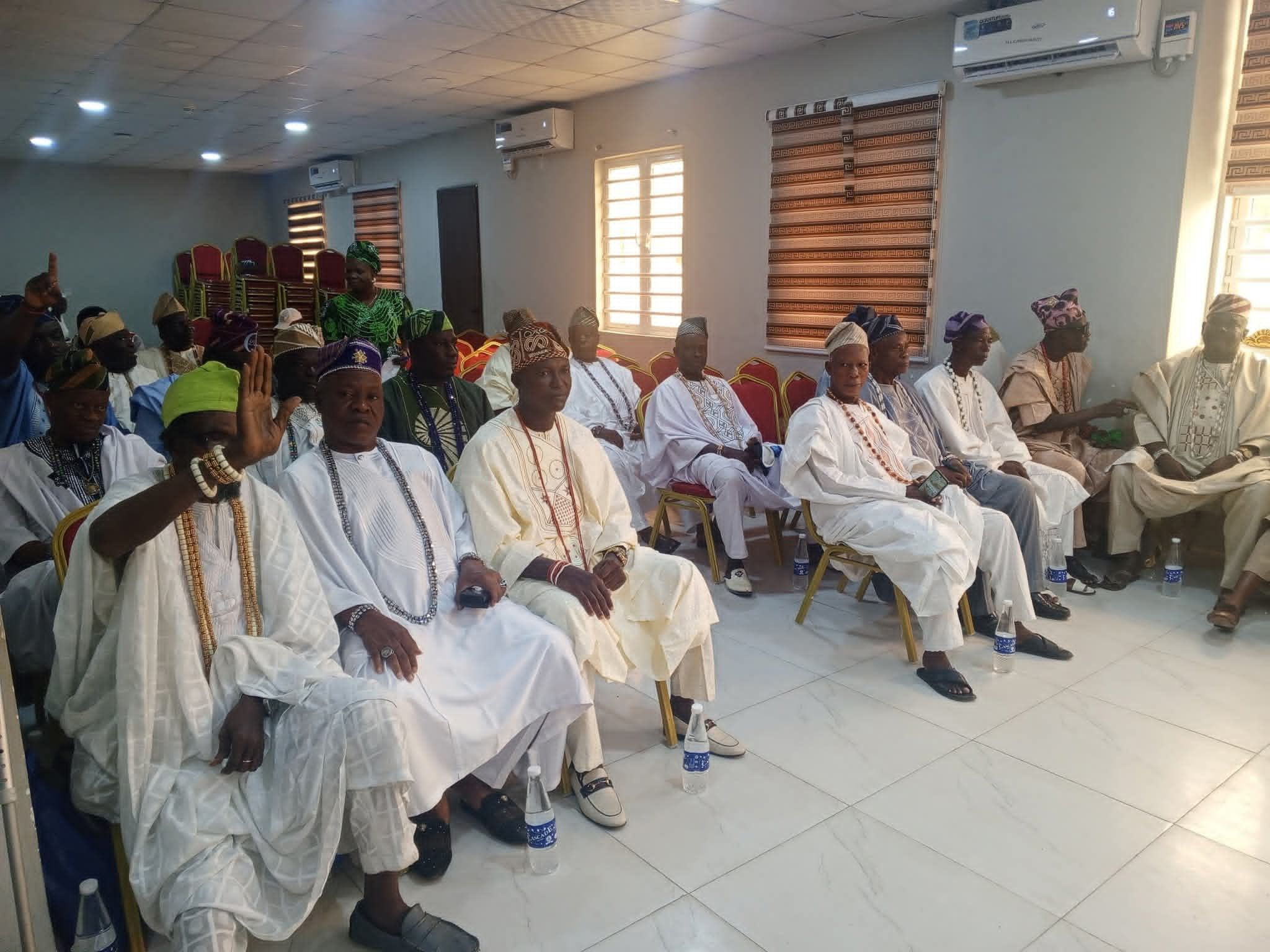 COUNCIL OF BAALES IN IBEJU-LEKKI BACKS HON. ABDULLAHI SESAN OLOWA ON SECURITY, PLEDGES MAXIMUM COOPERATION