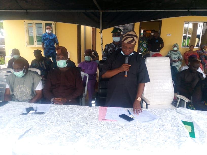 INAUGURAL MEETING OF THE EXECUTIVE CHAIRMAN WITH IBEJU-LEKKI WORKFORCE.