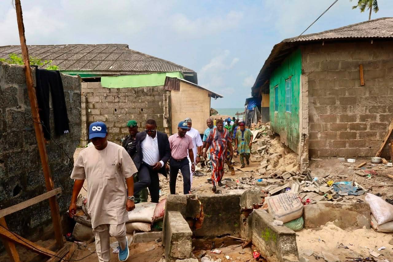 AKODO FLOOD CHALLENGE: CHAIRMAN OLOWA ASSESSES SITUATION, REITERATES ADMINISTRATION'S RESPONSIVENESS