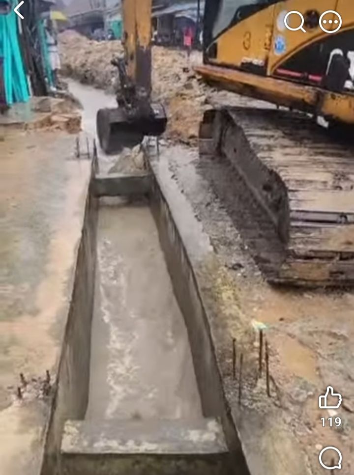 IBEJU LEKKI LGA: FLOOD RESPONSE GAINS MOMENTUM AS DRAINAGE EXCAVATION BEGINS IN SHAPATI