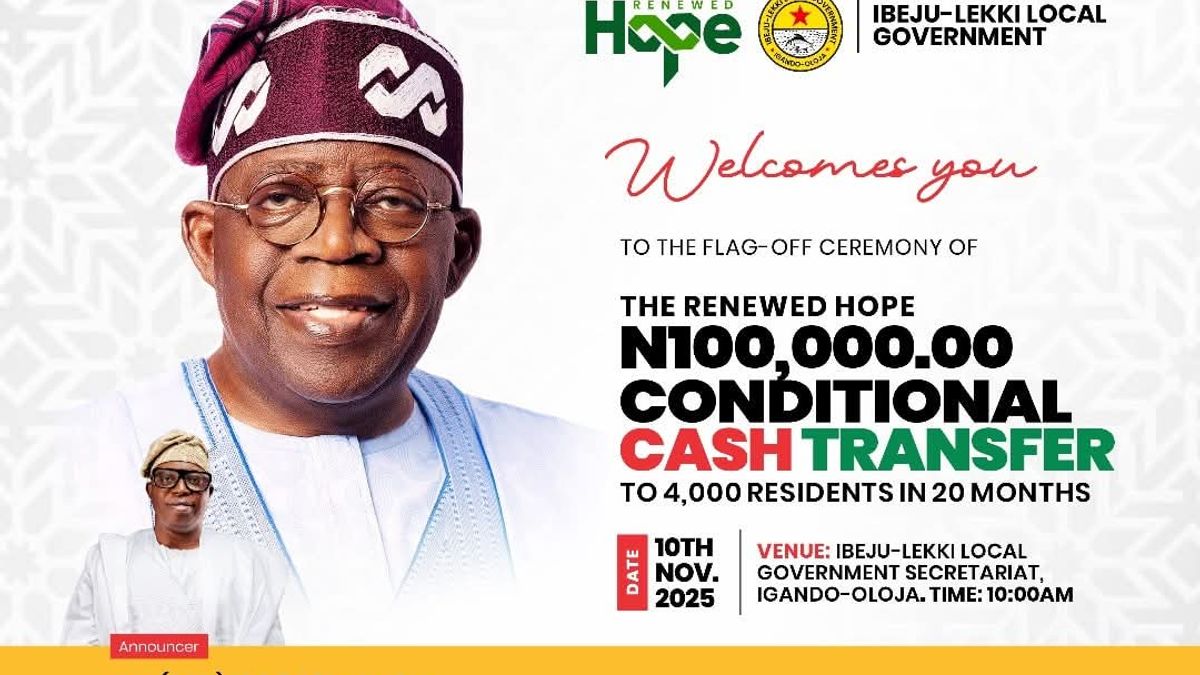 FLAG OFF OF THE RENEWED HOPE 100,000 CONDITIONAL CASH TRANSFER/ REVALIDATION & ACCOUNT OPENING