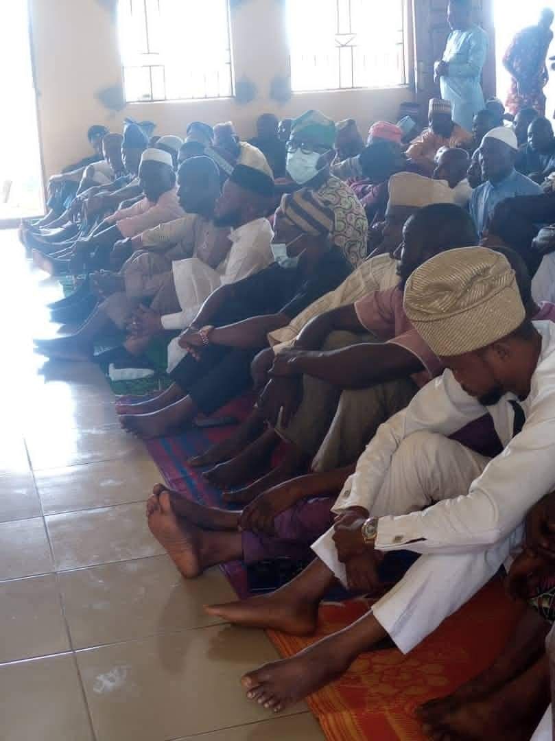 THE EXECUTIVE CHAIRMAN FIRST JUMMAT PRAYER AT THE COUNCIL SECRETARIAT