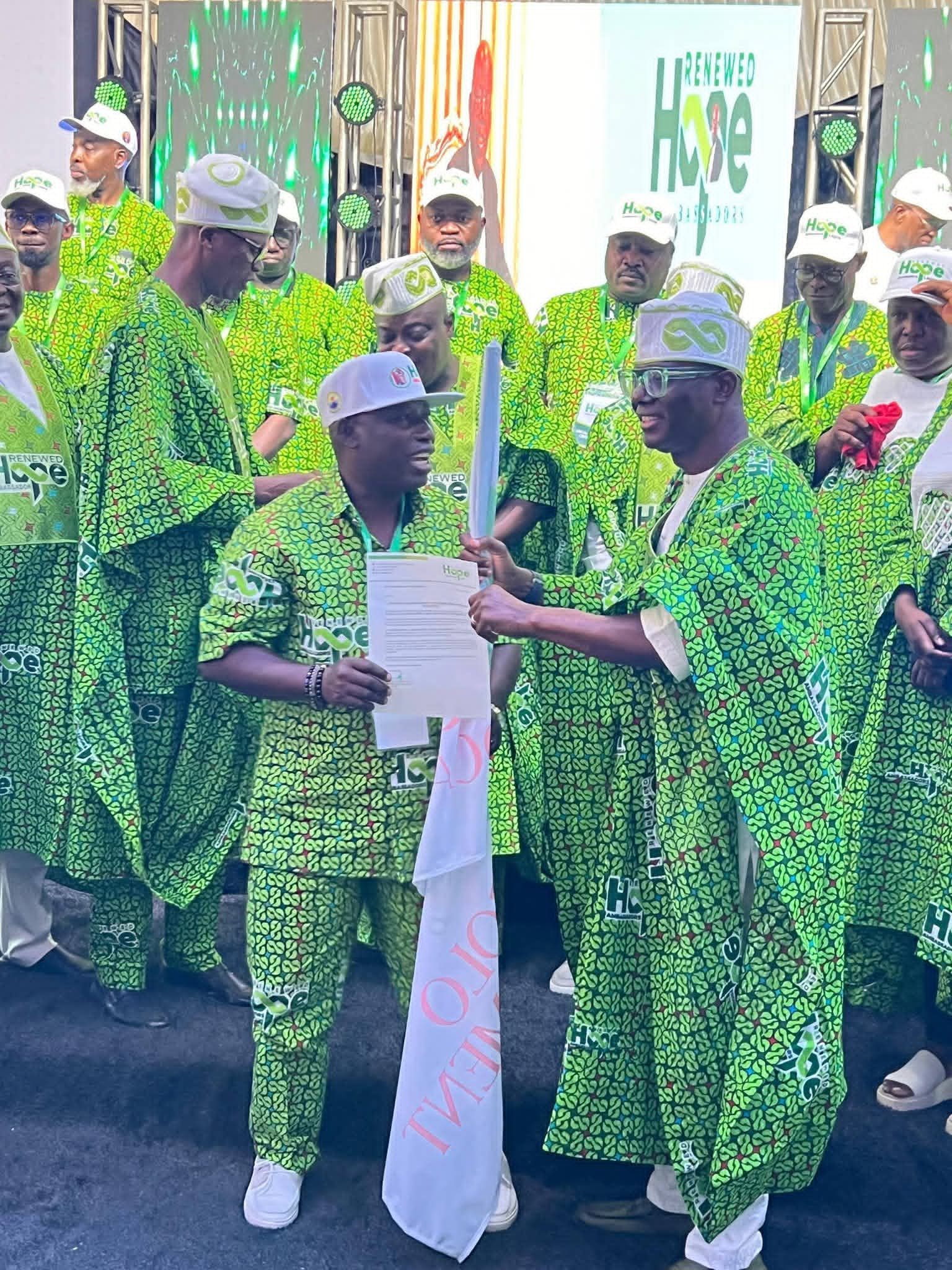 GOVERNOR SANWOOLU INAUGURATES LG RENEWED HOPE COORDINATORS AS CHAIRMAN, CONFERENCE 57 ATTENDS HISTORIC EVENT