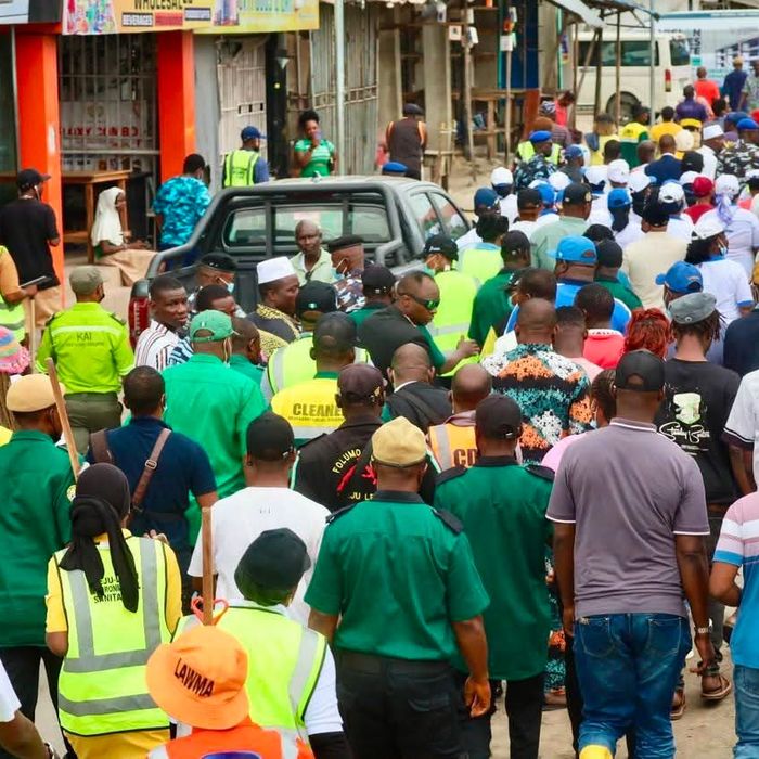 IBEJU-LEKKI MAKES A STATEMENT FOR CLEANER LAGOS AS FIRST LADY, DR. IBIJOKE SANWOOLU, MRS OLUREMI HAMZAT, TOKUN