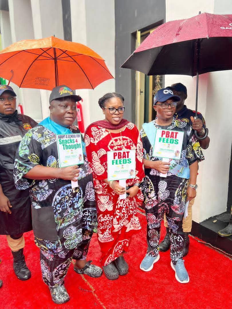 OLOWA ATTENDS OFFICIAL LAUNCH OF 'SNACKS FOR THOUGHT' SCHOOL BREAKFAST INITIATIVE