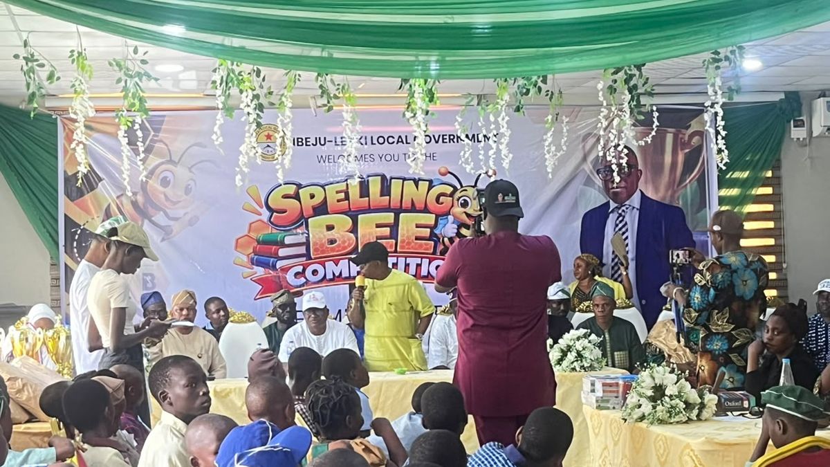 SPELLING BEE COMPETITION 2026: IBEJU-LEKKI LOCAL GOVERNMENT COMMENDS EXCELLENCE IN EDUCATION