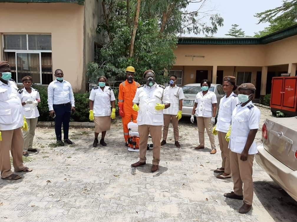 Fumigation of Ibeju-Lekki Local Government.