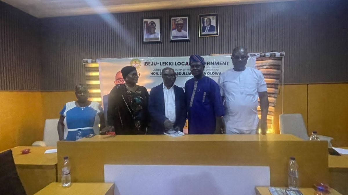 IBEJU-LEKKI LOCAL GOVERNMENT HOLDS SENSITIZATION AND INAUGURATION OF STATUTORY COMMITTEES