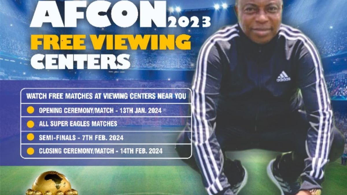 IBEJU-LEKKI LOCAL GOVERNMENT CHAIRMAN'S AFCON 2024 FREE VIEWING PROGRAM