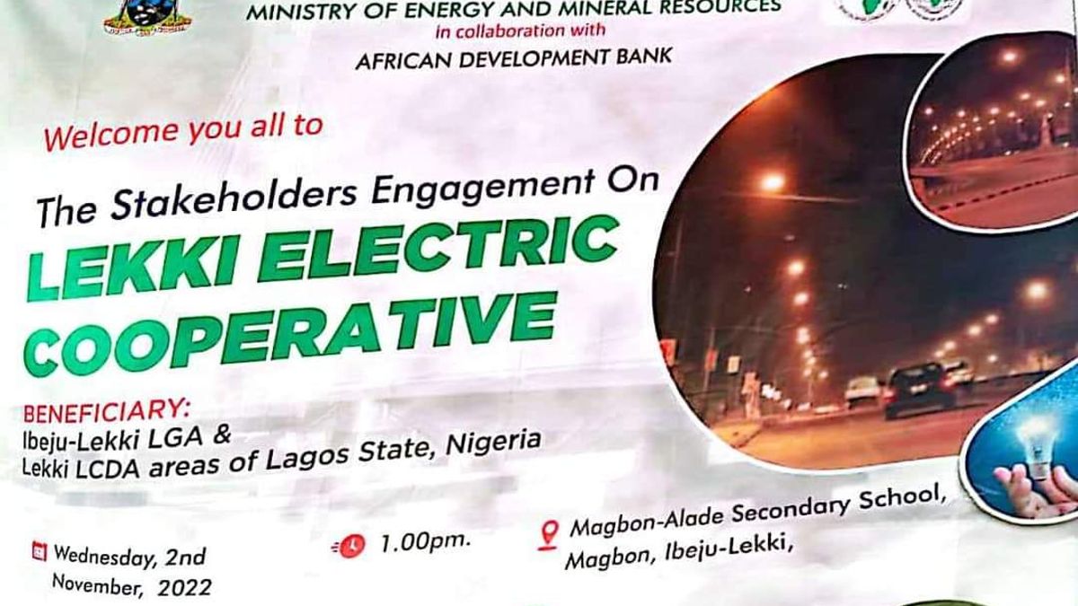 IBEJU-LEKKI LG. HOSTS COMMUNITY ENGAGEMENT AND EDUCATION CAMPAIGN FOR LAGOS STATE ACCELERATED POWER DISTRIBUTION PROGRAMME