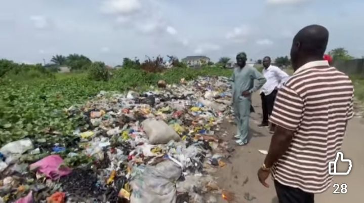IBEJU-LEKKI LG SWIFTLY ADDRESSES WASTE ACCUMULATION AT KAYETORO MARKET, DIRECTIVES ISSUED FOR SUSTAINED SANITATION