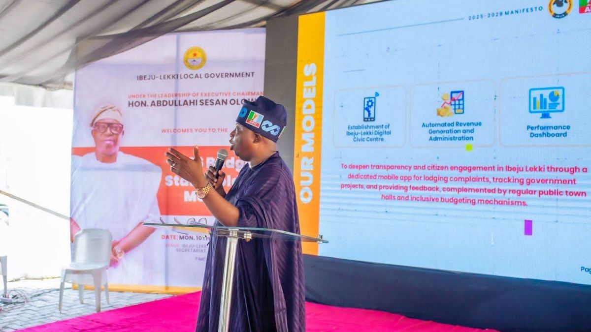 IBEJU-LEKKI LOCAL GOVERNMENT AREA HOLDS SUCCESSFUL STAKEHOLDERS' ENGAGEMENT ON 2026 BUDGET, EMPOWERS COMMUNITY VOICES