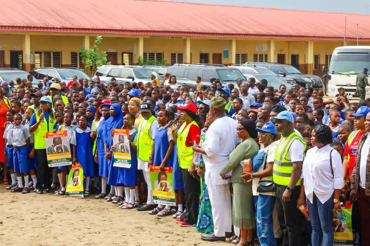 LAGOS FIRST LADY TAKES TUBERCULOSIS CAMPAIGN TO IBEJU-LEKKI, OLOWA CALLS FOR GREATER INVESTMENT IN PREVENTIVE 