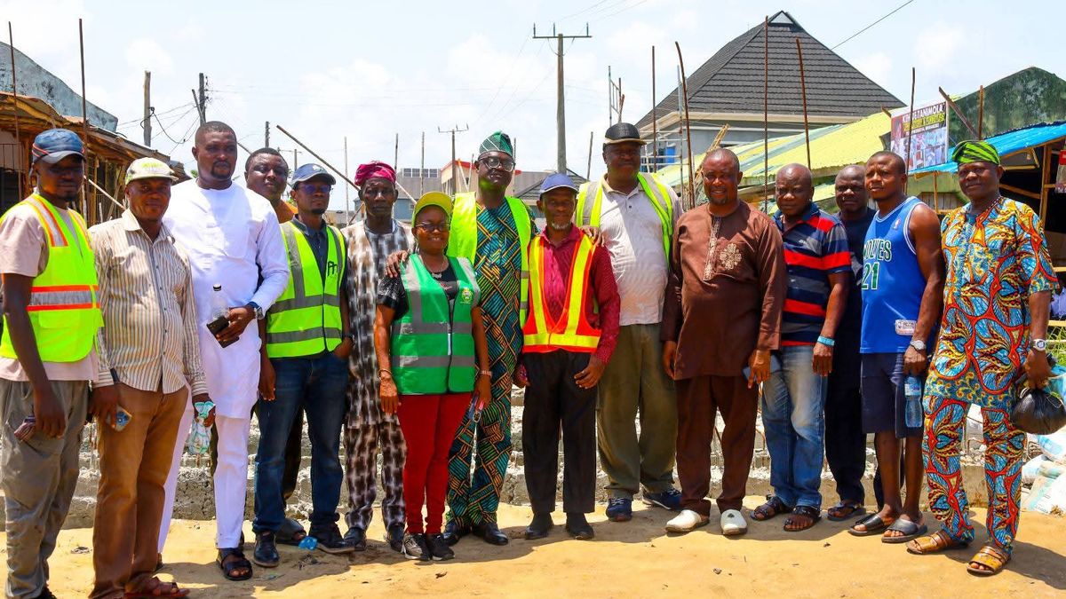 IBEJU-LEKKI LG FLAGS OFF BOX CULVERT CONSTRUCTION IN SHAPATI TO BOOST CONNECTIVITY AND DRAINAGE