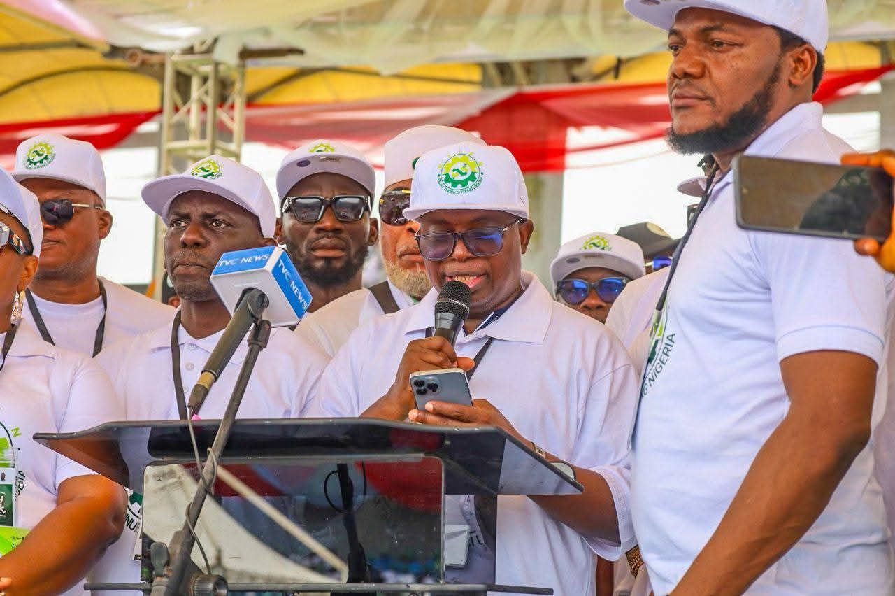 RELAX TINUBU IS FIXING NIGERIA (RTIFN) HOLDS MASSIVE RALLY AT ONIKAN STADIUM