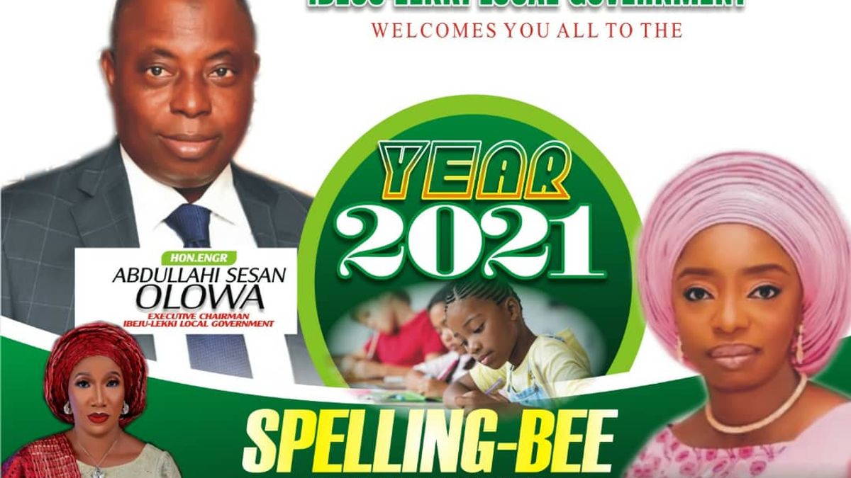 ANNUAL YEAR 2021 SPELLING-BEE PRELIMINARIES