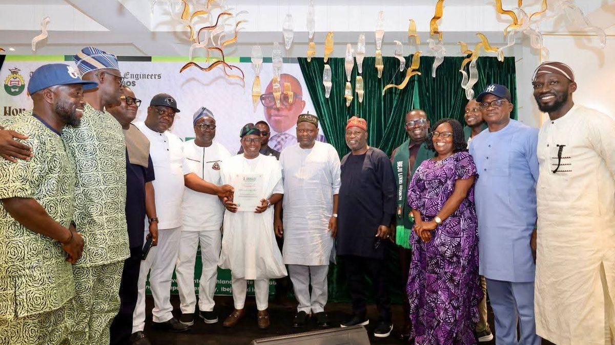 HON. ABDULLAHI SESAN OLOWA CHAMPIONS ENGINEERING EXCELLENCE AT NSE PUBLIC LECTURE AND INDUCTION CEREMONY